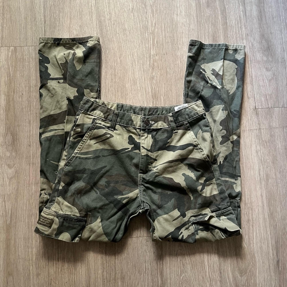 Wrangler Camo Cargo Pants